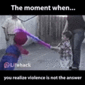 violence_is_not_the_answer.gif