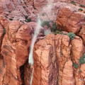 Drone video captures rare reverse waterfall in Utah [zI7d8HybLhA].webm