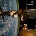 Aurora over North America seen from the ISS.mp4